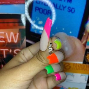 Silver snake nose ring